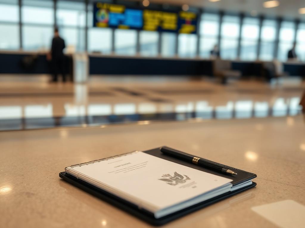 Arrival and accreditation